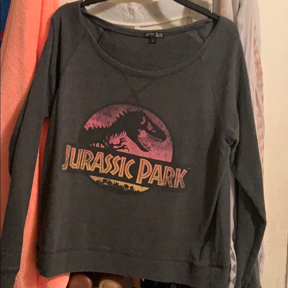 Graphic sweater